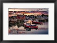 Framed Sunrise in Rockport