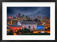 Framed Kansas City at Night