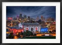 Framed Kansas City at Night