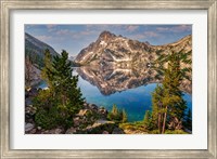 Framed Sawtooth Lake