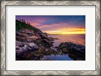 Framed Morning Glow from Otter Cliff