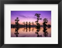 Framed Lake Martin Twilight