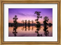 Framed Lake Martin Twilight