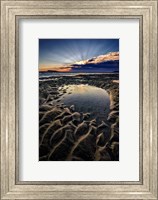 Framed Popham Beach Sunrise V