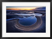 Framed Popham Beach Sunrise
