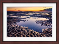 Framed Popham Beach Sunrise