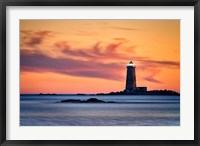 Framed Whaleback Lighthouse