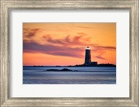 Framed Whaleback Lighthouse