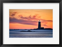 Framed Whaleback Lighthouse