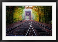 Framed White Mountain Autumn