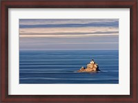 Framed Tillamook Rock Lighthouse