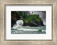 Framed Spring Storm at Cape Disappointment