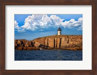 Framed Pond Island Lighthouse