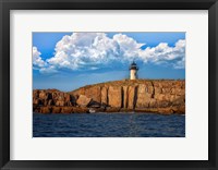 Framed Pond Island Lighthouse