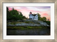 Framed Perkins Island Lighthouse