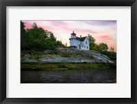 Framed Perkins Island Lighthouse