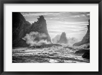 Framed Bandon Fury Monochrome