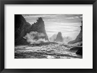 Framed Bandon Fury Monochrome