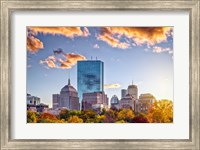 Framed Autumn in Boston