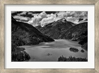 Framed Diablo Lake