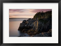 Framed Dawn on the Bold Coast