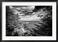 Framed Autumn Afternoon At West Quoddy Head