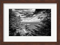 Framed Autumn Afternoon At West Quoddy Head