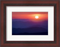 Framed Appalachian Sunset