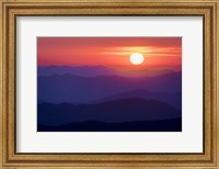 Framed Appalachian Sunset