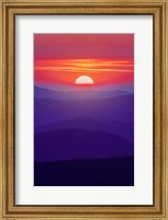 Framed Appalachian Sunset II