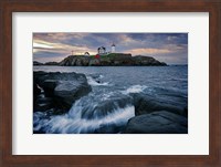 Framed Touch of Gray at Cape Neddick