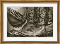 Framed Cowboy Boots VII