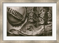 Framed Cowboy Boots VII