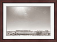Framed Southwestern Sun