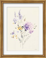 Framed Lilac Season I Pastel