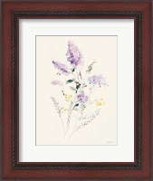 Framed Lilac Season II Pastel