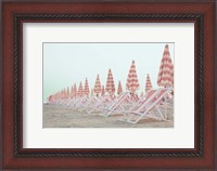 Framed Pink Umbrellas