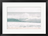 Framed Curling Blue