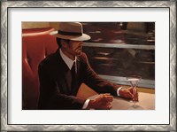 Framed Dry Martini Dining Car