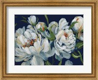 Framed Peony Season I Navy