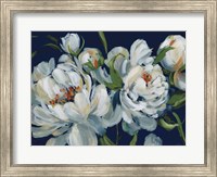 Framed Peony Season I Navy