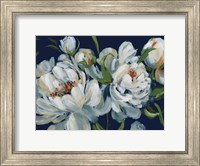 Framed Peony Season I Navy