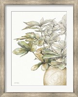 Framed Potted Leaves II