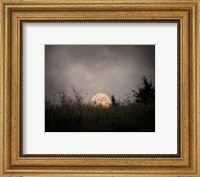 Framed Prairie Moon