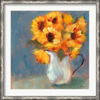 Framed Kitchen Sunflowers