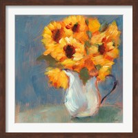 Framed Kitchen Sunflowers