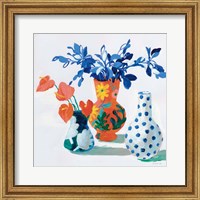 Framed Bungalow Vases