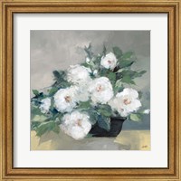 Framed Roses of August I