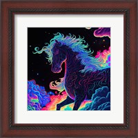 Framed Clouded Horse 2