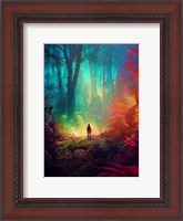 Framed Fantasy Forest